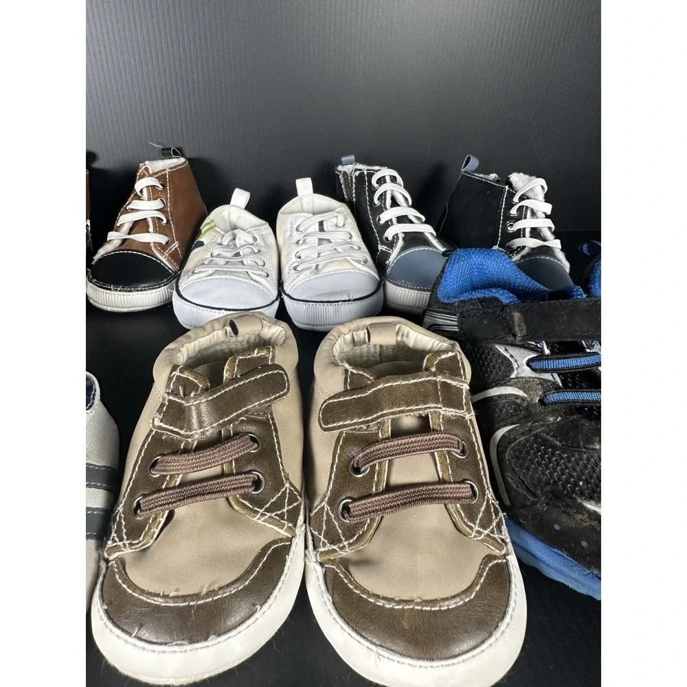 Infant Boys Shoes Lot of 8 Nike Shox Variety Baby